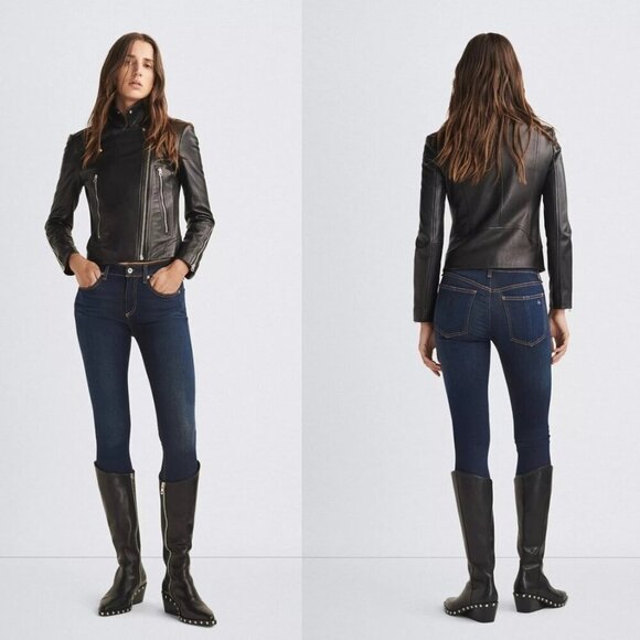 Rag & Bone Cate Ankle Mid Rise Skinny Jeans - Picture 1 of 8